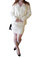 Tweed Mini Skirt - White