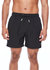 Black/Neon Green Active Shorts - Black