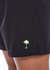 Black/Neon Green Active Shorts