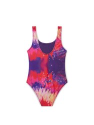 Bright Tie Dye Classic Swimsuit