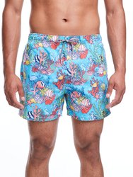 Coral Reef Shorts - Blue