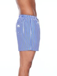 Deck Stripe IIII Shorts - Blue/White