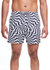 Hazard Shorts - Black/White