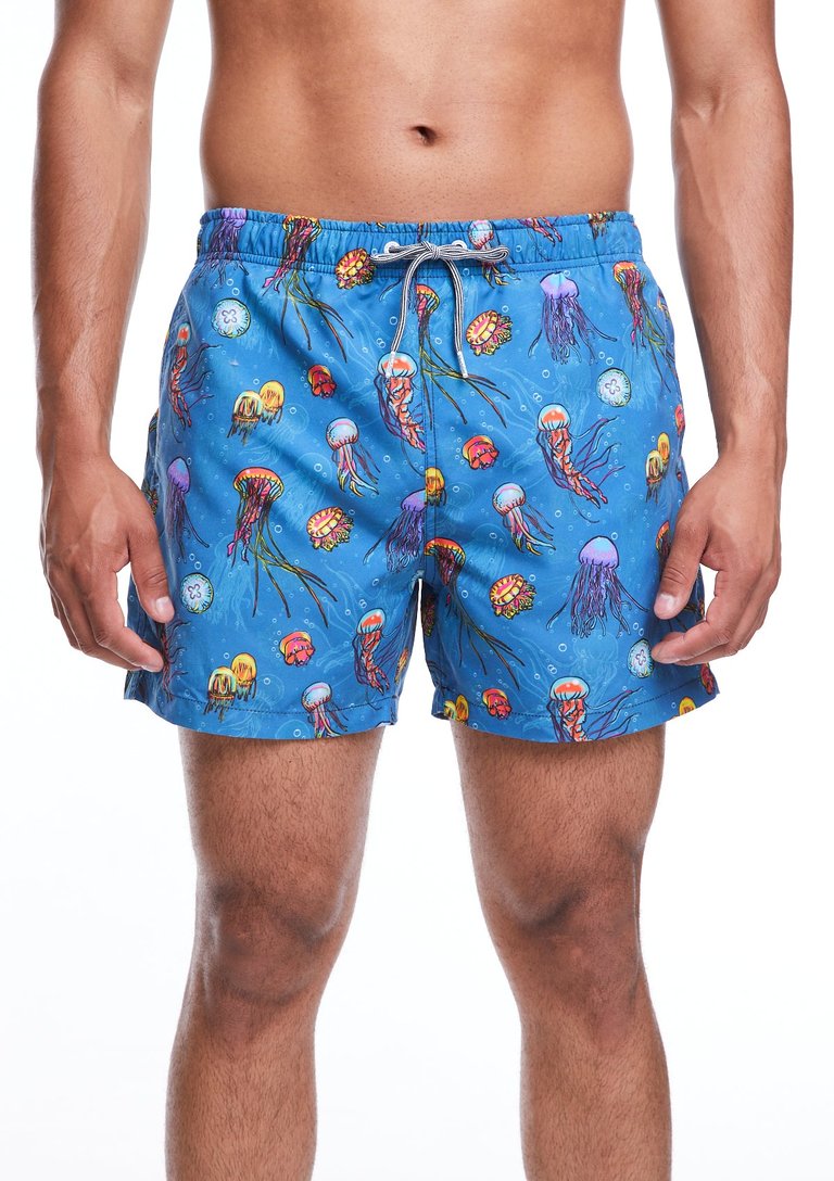 Jellyfish Shorts - Blue