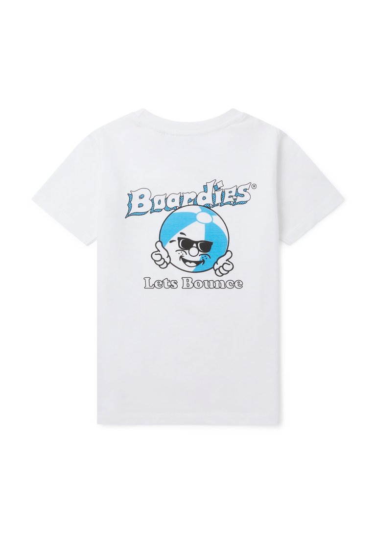 Kids Beach Ball T-Shirt - White
