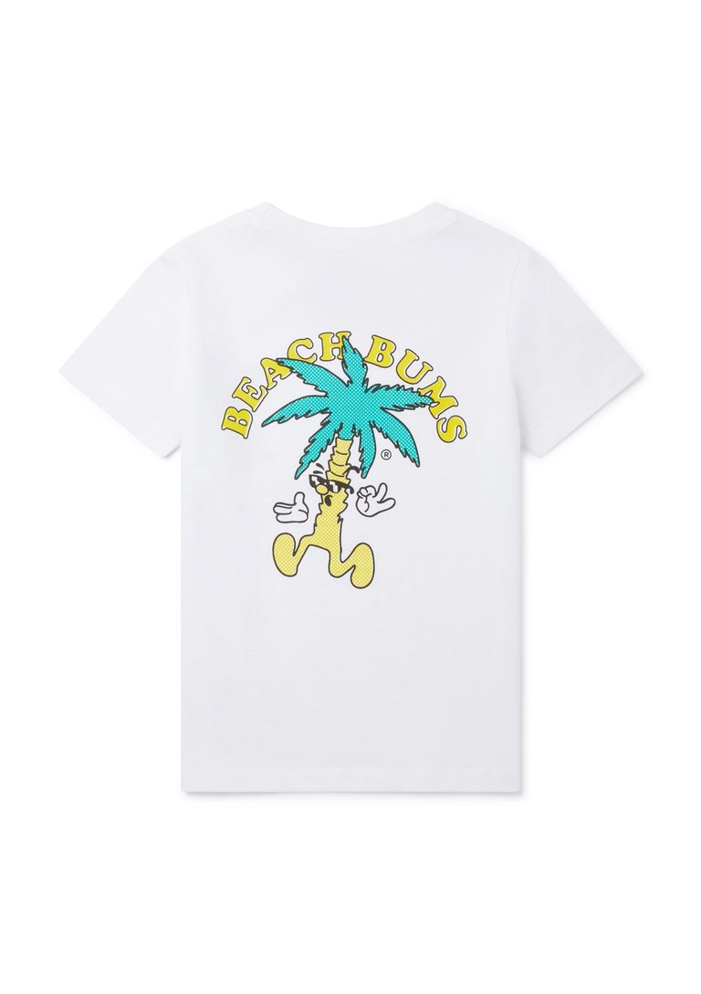 Kids Beach Bum T-Shirt - White