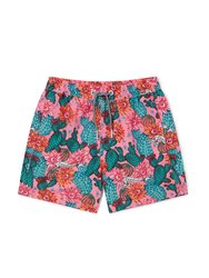 Kids Cactus Eyeballs Shorts - Pink