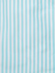 Kids Deck Stripe II Shorts - Cornflour/White