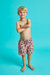 Kids Flair Palm Shorts - Orange