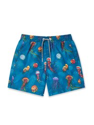 Kids Jellyfish Shorts - Blue