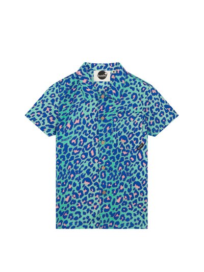 Boardies Kids Lime Leopard Shirt product