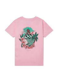 Kids Mount Agung T-Shirt - Pink