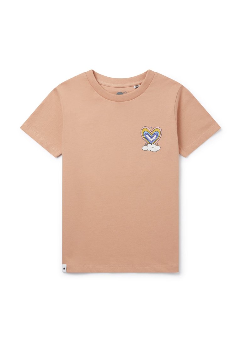 Kid's Rainbows & Unicorns T-Shirt - Orange