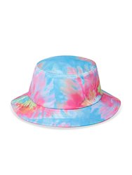 Kids Spiral Tie Dye Bucket Hat - Multi