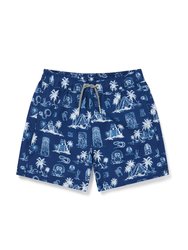 Kids Tulum Shorts - Navy