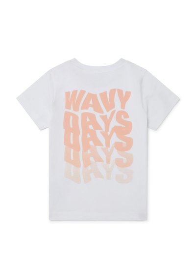 Boardies Kids Wavy Days Orange T-Shirt product