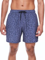Leopard Active Shorts - Black