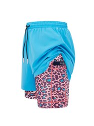 Leopard Compression Shorts