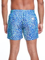 Lime Leopard Shorts
