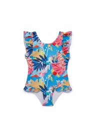Miami Ruffle Swimsuit - Multi