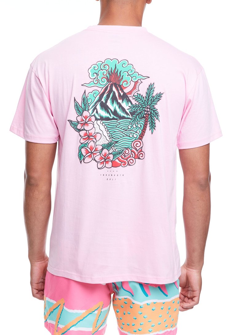 Mount Agung T-Shirt - Pink
