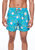 Palm Heads Shorts - Teal