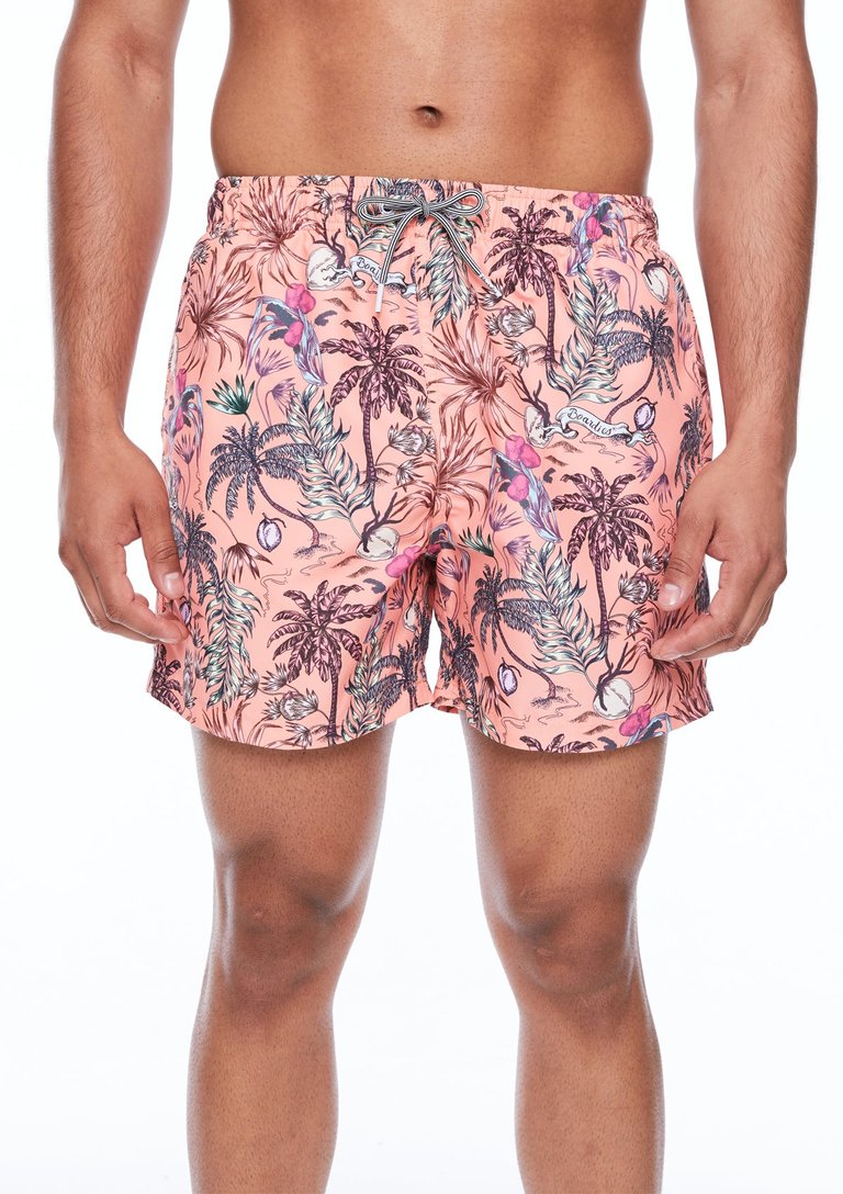 Palms Peach Shorst - Peach