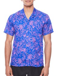 Palms Shirt - Blue