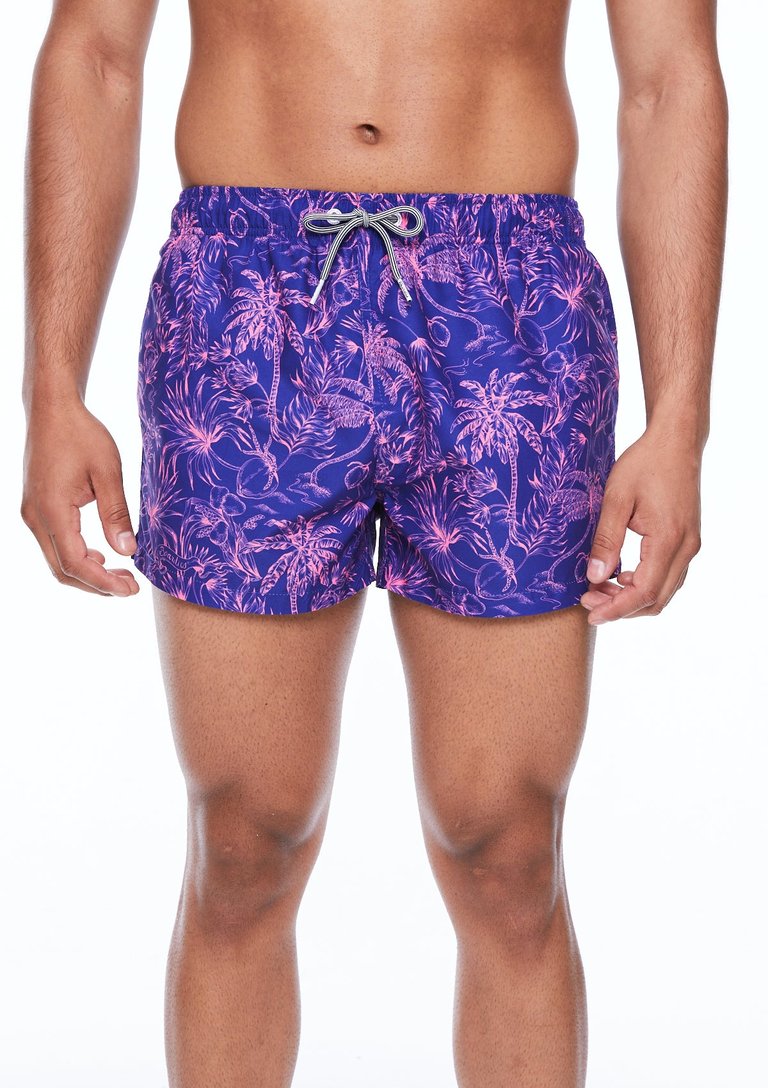 Palms Shortie - Blue