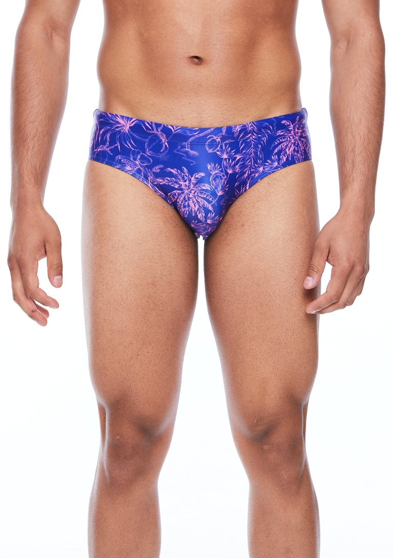 Palms Swim Brief - Blue