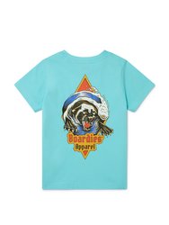 Panther Kids T-Shirt - Blue