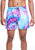 Purple Haze Tie Dye Shorts - Multi