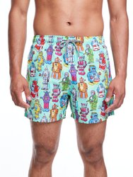 Robots II Shorts - Green