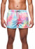 Spiral Tie Dye III Shortie Shorts - Multi