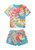 Spiral Tie Dye Kids Co-ord Outfit Set - Multi