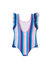 Sundown Stripe Ruffle Swimsuit
