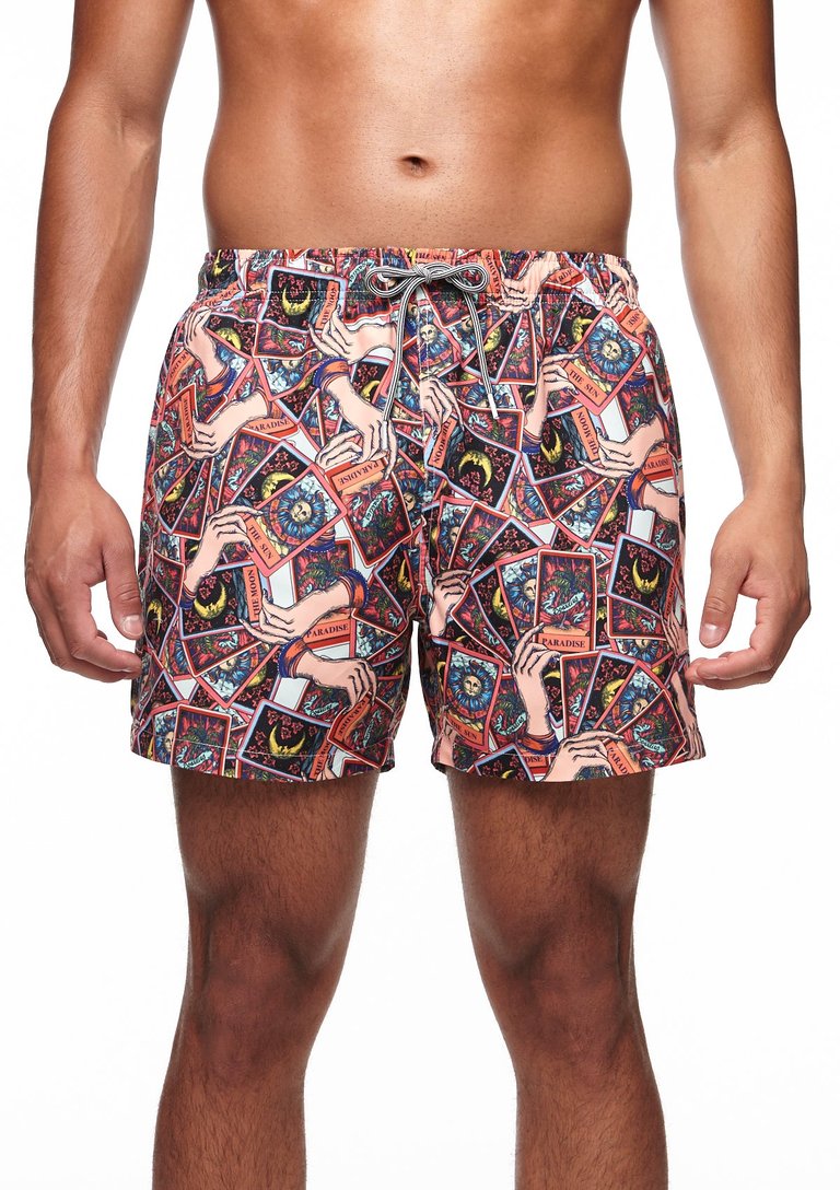 Tarot Cards Shorts - Multi