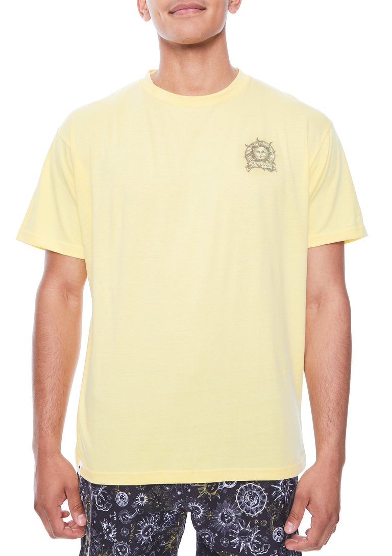 Yellow Horoscopes T-Shirt - Yellow