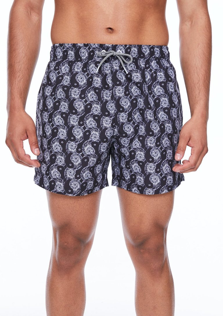 Yin Yang Shorts - Black/White