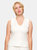 V-Neck Soft Knit Tank - Ivory