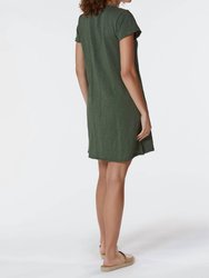 Center Seam T-Shirt Dress