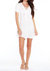 Lace Front Dress - Ivory