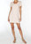 Short Sleeve Pocket Dress - Coral