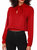 Tie Neck Blouse - Red