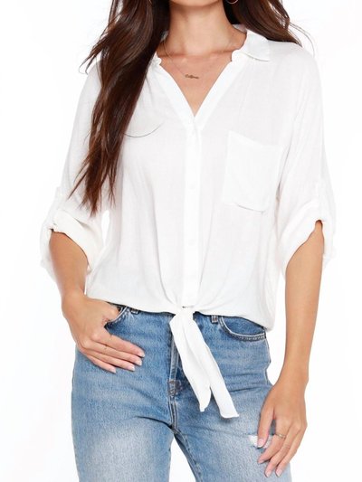 BOBI Tied Button Up Top product