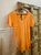 Women's Pocket Tee In Orange - Orange