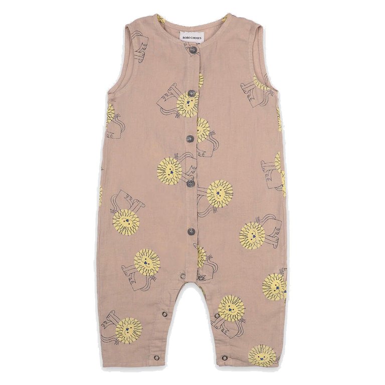 Pet Lion Beige Bodysuit - Beige