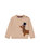 Beige Dachshund Graphic Sweater - Beige