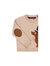 Beige Dachshund Graphic Sweater