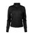 Women's Half Zip Fleece Lined Jacket - Black
